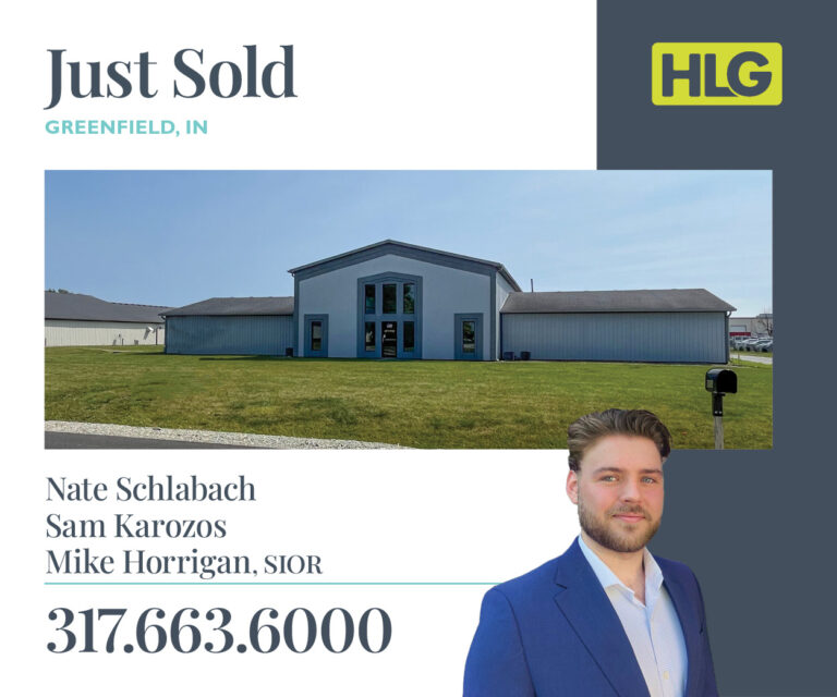 Greenfield Indiana commercial industrial property just sold by Horrigan Land Group at Bradley Company Indianapolis